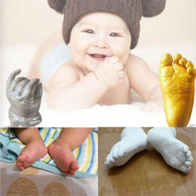 Load image into Gallery viewer, 3D Plaster Baby Hand &amp; Foot Casting
