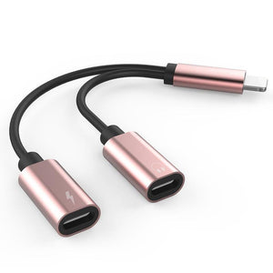 2 in 1 Earphone & Lightning Adapter for iPhone 7 | 7Plus
