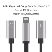 Load image into Gallery viewer, 2 in 1 Earphone &amp; Lightning Adapter for iPhone 7 | 7Plus