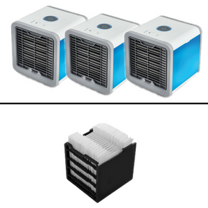 VIP Pack: 3 Air Cooler Pro & 1 Pack Replacement Filters