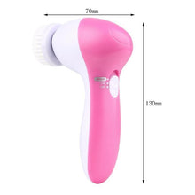 Load image into Gallery viewer, 5 in 1 Electric Face Cleaner with Brushes