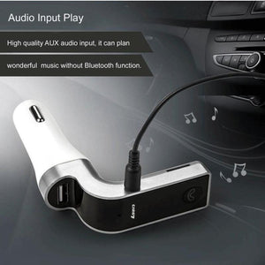 4 in 1 Car Stereo Wireless Bluetooth Charger FM Transmitter