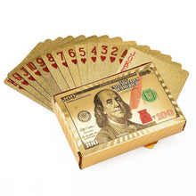Load image into Gallery viewer, 24K Gold Poker Playing Cards