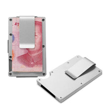 Load image into Gallery viewer, Superior Aluminum Credit Card &amp; Money Clip Wallet Holder