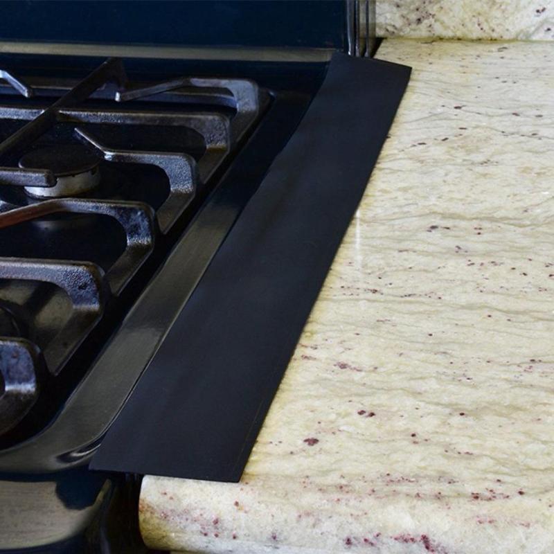 2 PCS Silicone Stove Counter Gap Cover