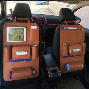 Platinum Multi Pocket Car Organizer Backseat Storage