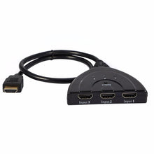 Load image into Gallery viewer, 3 Way HDMI Splitter Auto Switcher