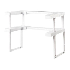 2-Layer Stackable Rack Organizer