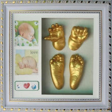 Load image into Gallery viewer, 3D Plaster Baby Hand &amp; Foot Casting