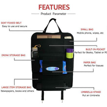 Load image into Gallery viewer, Platinum Multi Pocket Car Organizer Backseat Storage