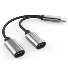 Load image into Gallery viewer, 2 in 1 Earphone &amp; Lightning Adapter for iPhone 7 | 7Plus